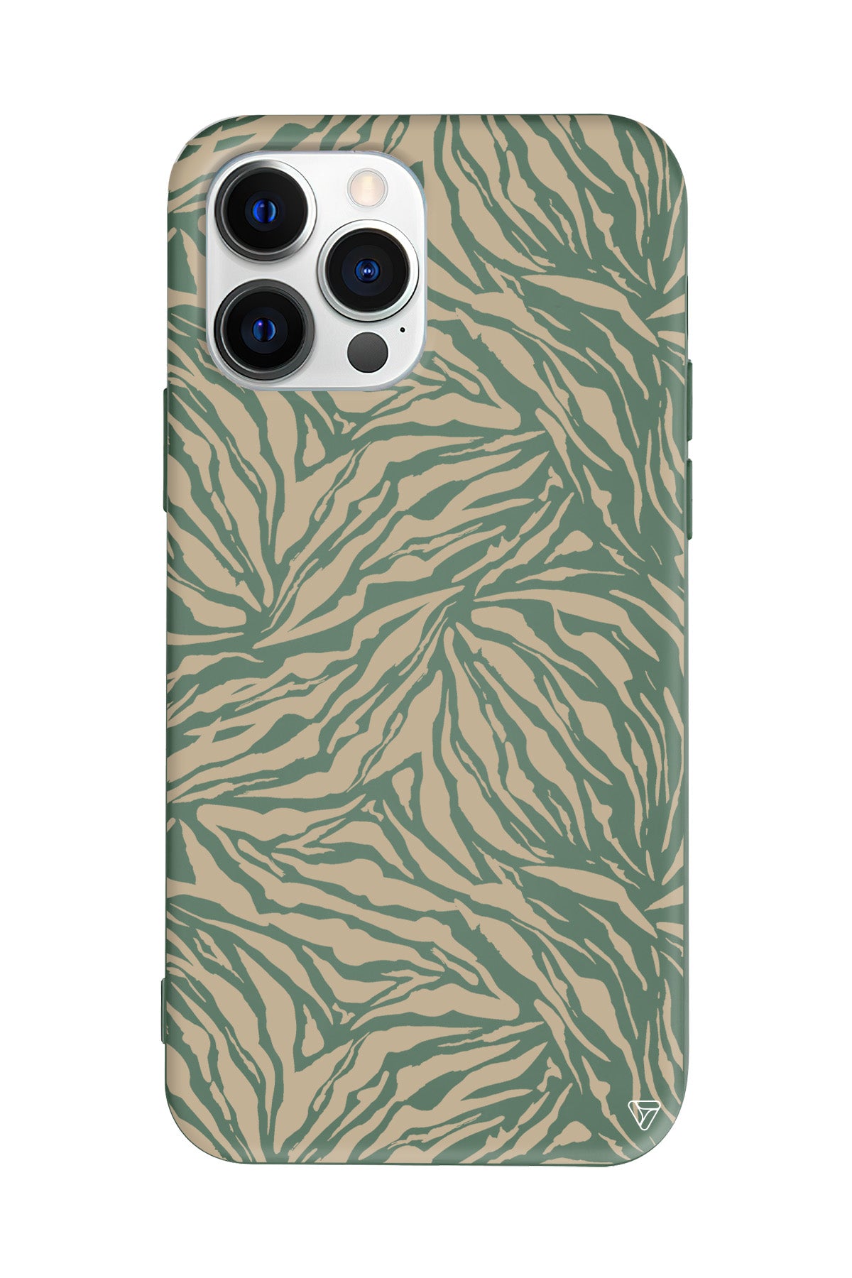 Leopar Deseni Lansman Model İçi Kadife Silikon Telefon Kılıfı