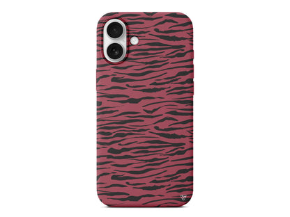 Zebra Lansman Model İçi Kadife Silikon Telefon Kılıfı