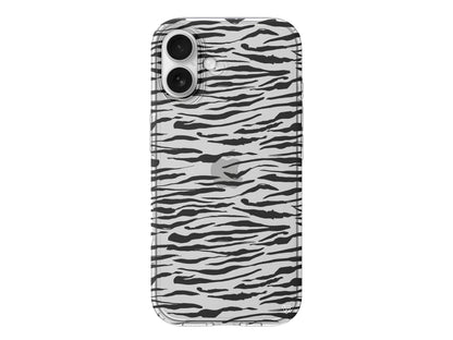 Zebra Lansman Model İçi Kadife Silikon Telefon Kılıfı – Plus Serisine Özel