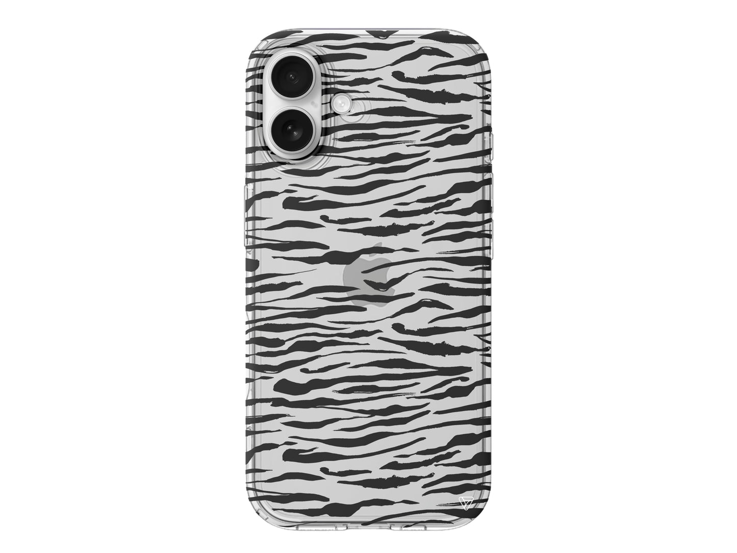 Zebra Lansman Model İçi Kadife Silikon Telefon Kılıfı