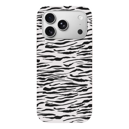 Zebra Lansman Model İçi Kadife Silikon Telefon Kılıfı