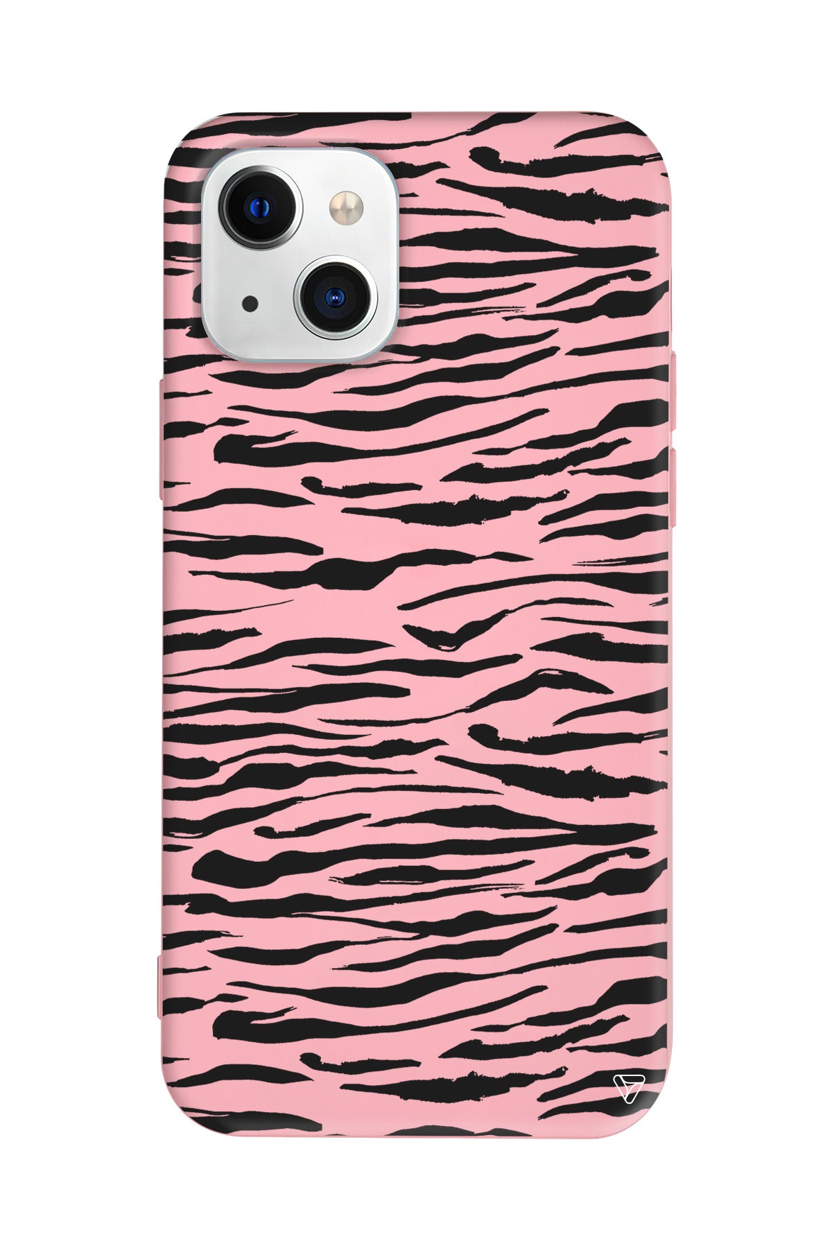 Zebra Lansman Model İçi Kadife Silikon Telefon Kılıfı