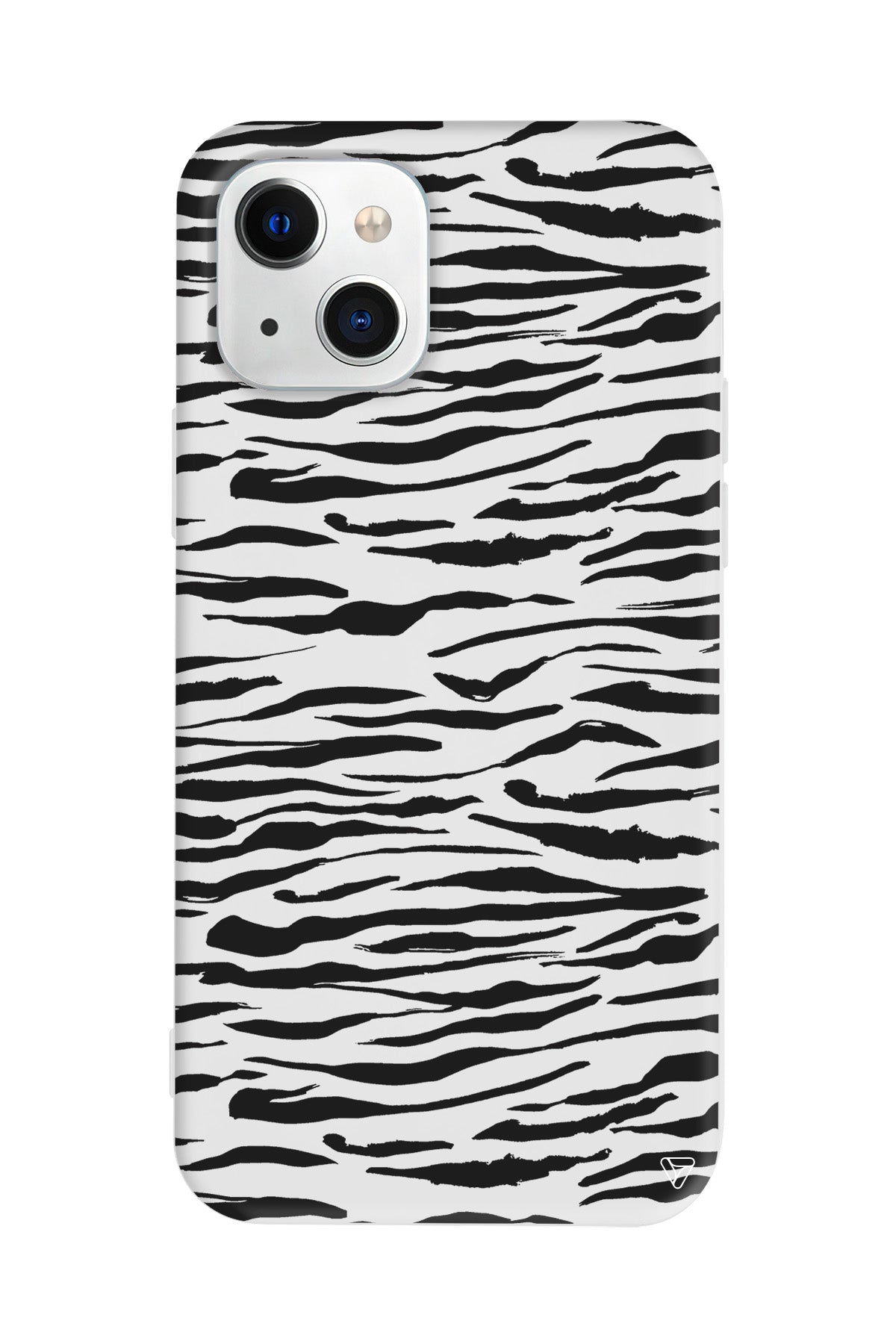 Zebra Lansman Model İçi Kadife Silikon Telefon Kılıfı