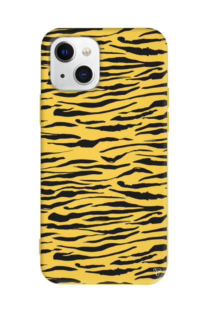 Zebra Lansman Model İçi Kadife Silikon Telefon Kılıfı