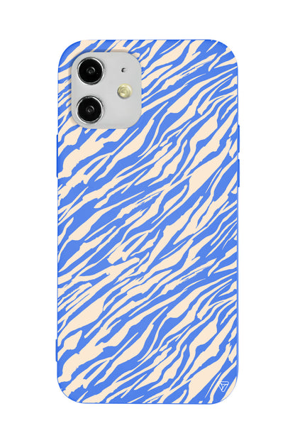 Capraz Zebra Gold Lansman Model İçi Kadife Silikon Telefon Kılıfı