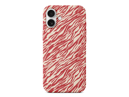 Capraz Zebra Gold Lansman Model İçi Kadife Silikon Telefon Kılıfı – Plus Serisine Özel