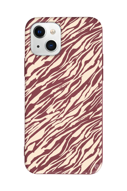 Capraz Zebra Gold Lansman Model İçi Kadife Silikon Telefon Kılıfı – Plus Serisine Özel