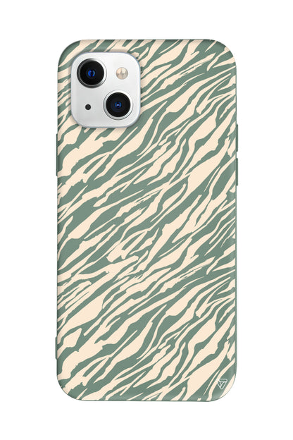 Capraz Zebra Gold Lansman Model İçi Kadife Silikon Telefon Kılıfı