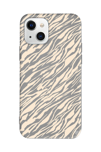 Capraz Zebra Gold Lansman Model İçi Kadife Silikon Telefon Kılıfı – Plus Serisine Özel