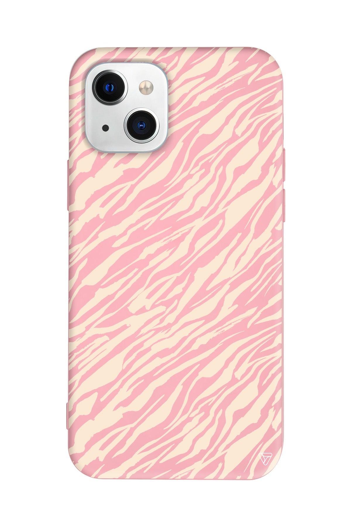 Capraz Zebra Gold Lansman Model İçi Kadife Silikon Telefon Kılıfı