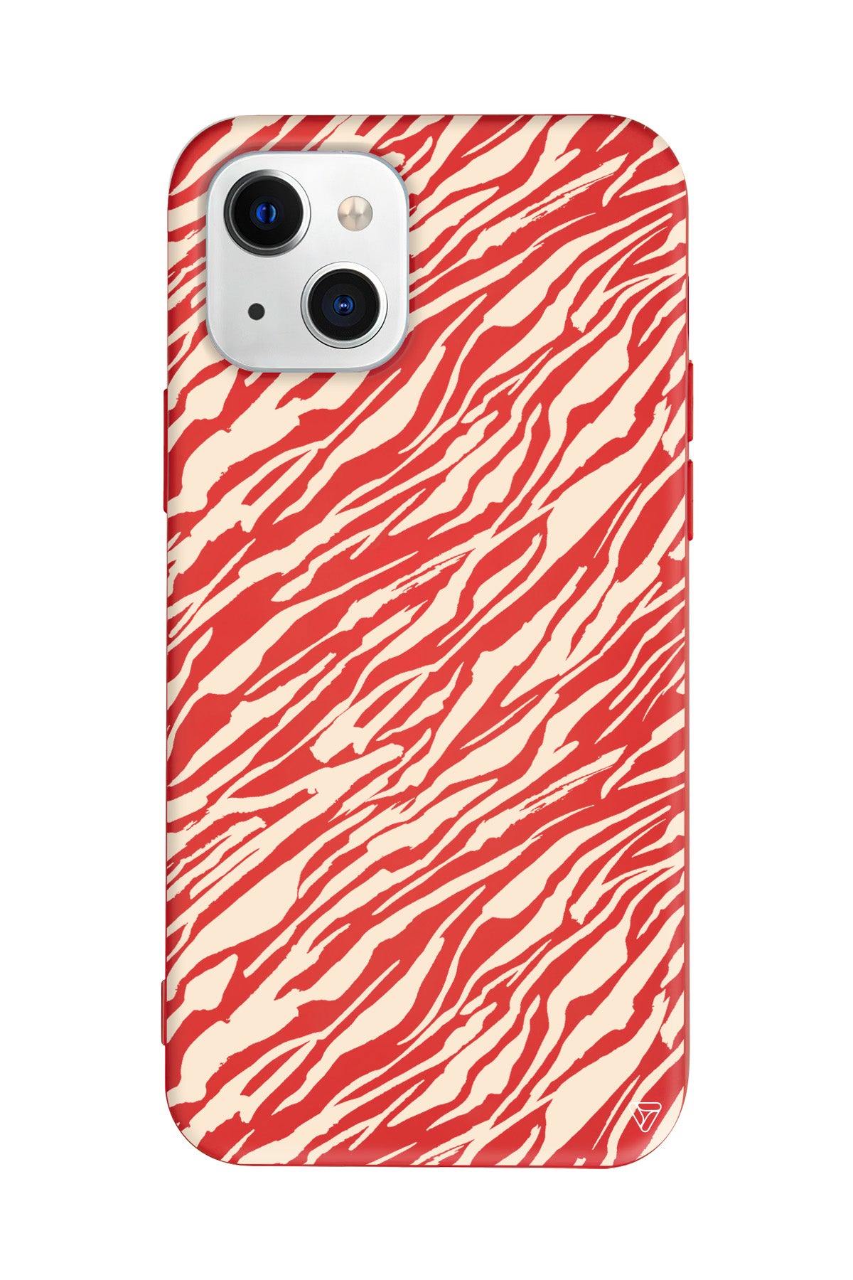 Capraz Zebra Gold Lansman Model İçi Kadife Silikon Telefon Kılıfı – Plus Serisine Özel