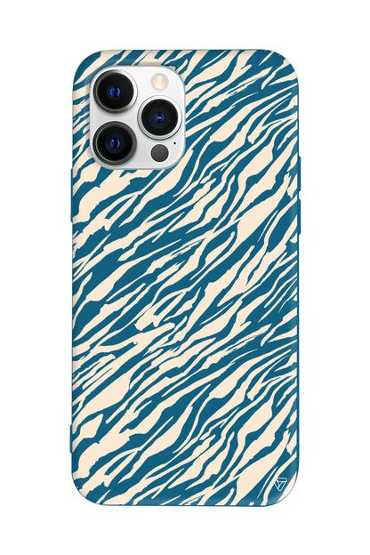 Capraz Zebra Gold Lansman Model İçi Kadife Silikon Telefon Kılıfı