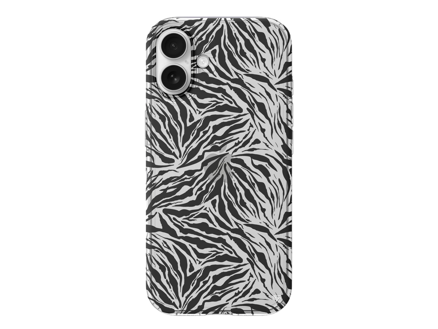 Leopar Siyah Lansman Model İçi Kadife Silikon Telefon Kılıfı