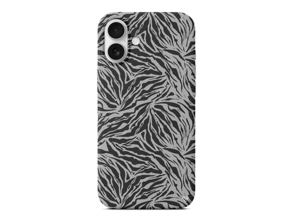 Leopar Siyah Lansman Model İçi Kadife Silikon Telefon Kılıfı – Plus Serisine Özel