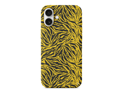 Leopar Siyah Lansman Model İçi Kadife Silikon Telefon Kılıfı