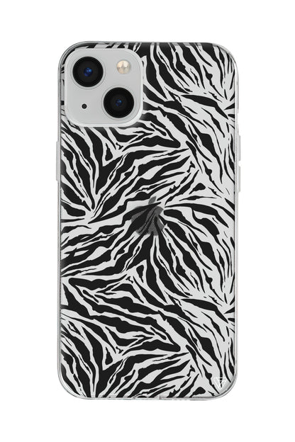 Leopar Siyah Lansman Model İçi Kadife Silikon Telefon Kılıfı – Plus Serisine Özel