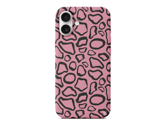 Siyah Pattern Lansman Model İçi Kadife Silikon Telefon Kılıfı – Plus Serisine Özel