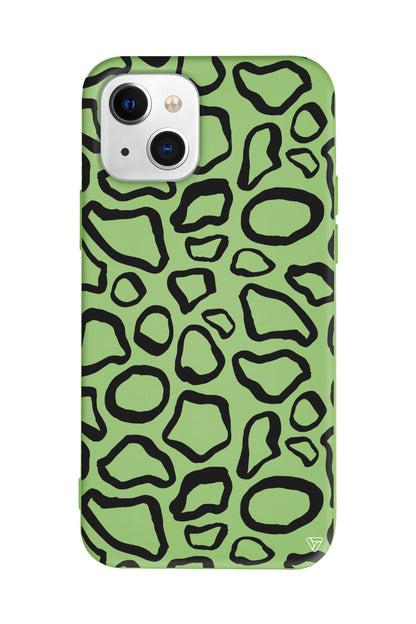 Siyah Pattern Lansman Model İçi Kadife Silikon Telefon Kılıfı – Plus Serisine Özel