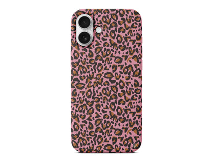 Leopar Lansman Model İçi Kadife Silikon Telefon Kılıfı