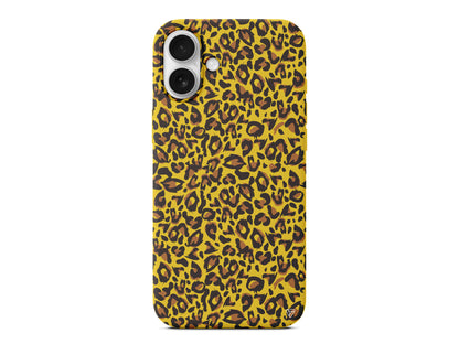 Leopar Lansman Model İçi Kadife Silikon Telefon Kılıfı