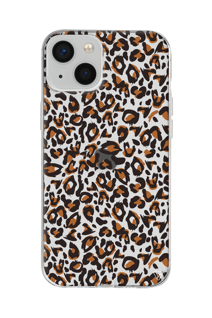 Leopar Lansman Model İçi Kadife Silikon Telefon Kılıfı