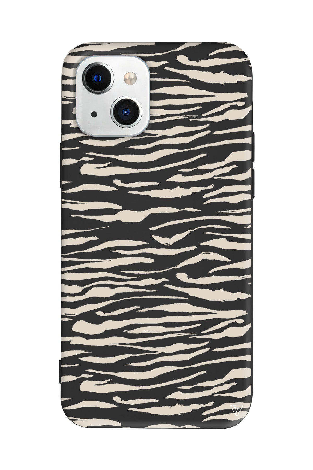 Zebra Sepya Lansman Model İçi Kadife Silikon Telefon Kılıfı – Plus Serisine Özel