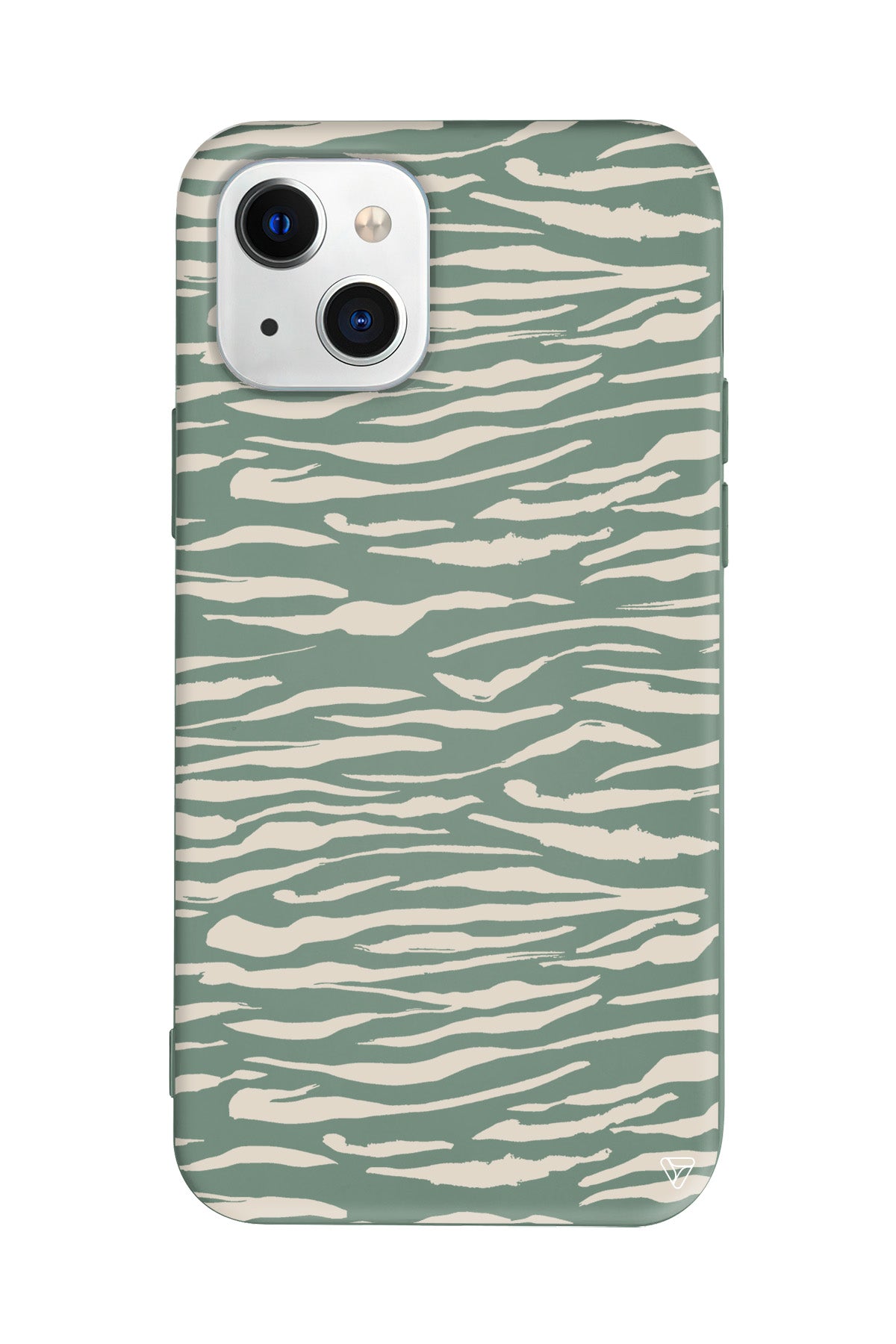 Zebra Sepya Lansman Model İçi Kadife Silikon Telefon Kılıfı – Plus Serisine Özel