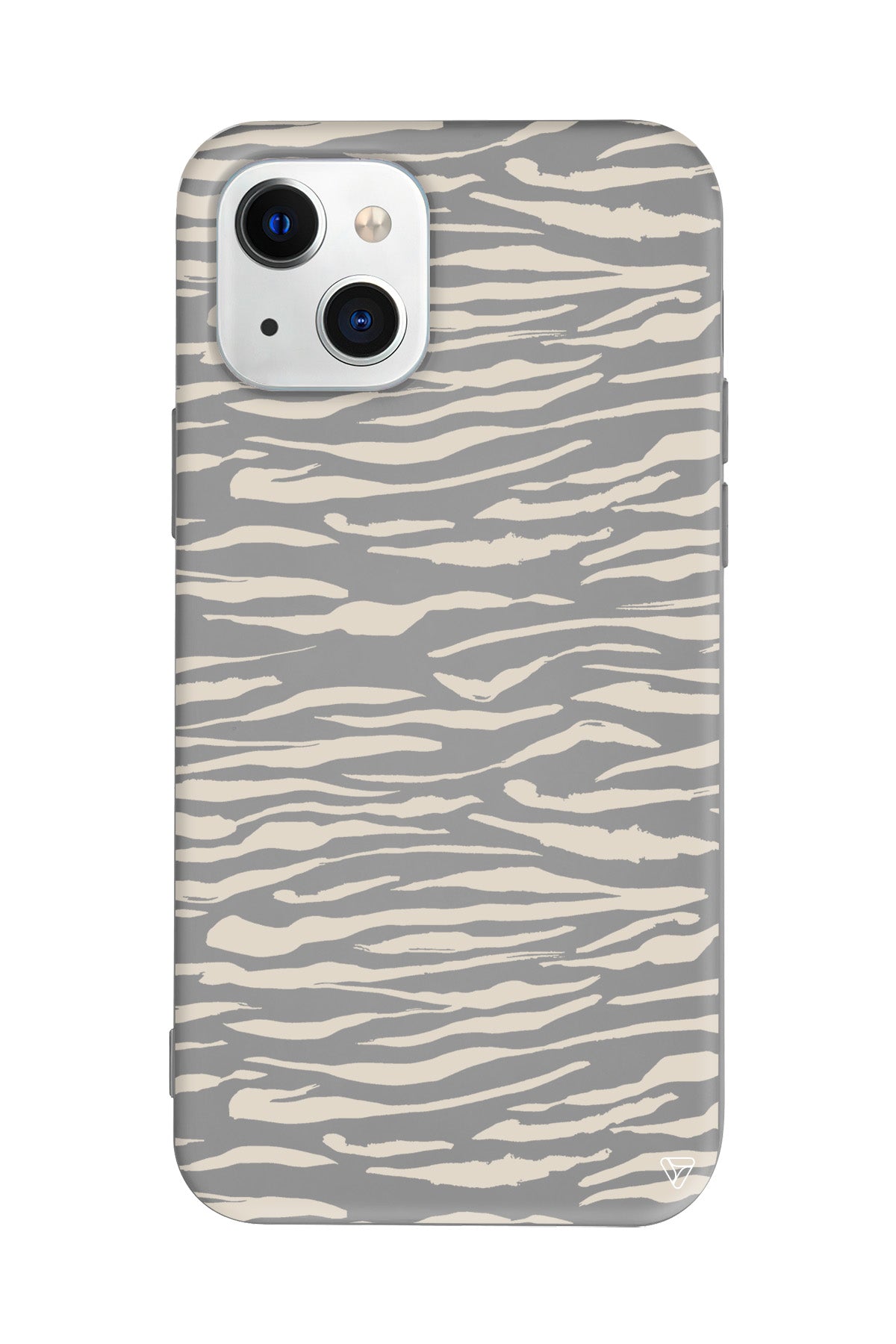 Zebra Sepya Lansman Model İçi Kadife Silikon Telefon Kılıfı – Plus Serisine Özel