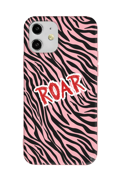 Roar Lansman Model İçi Kadife Silikon Telefon Kılıfı