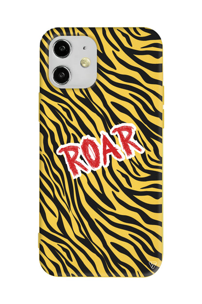 Roar Lansman Model İçi Kadife Silikon Telefon Kılıfı