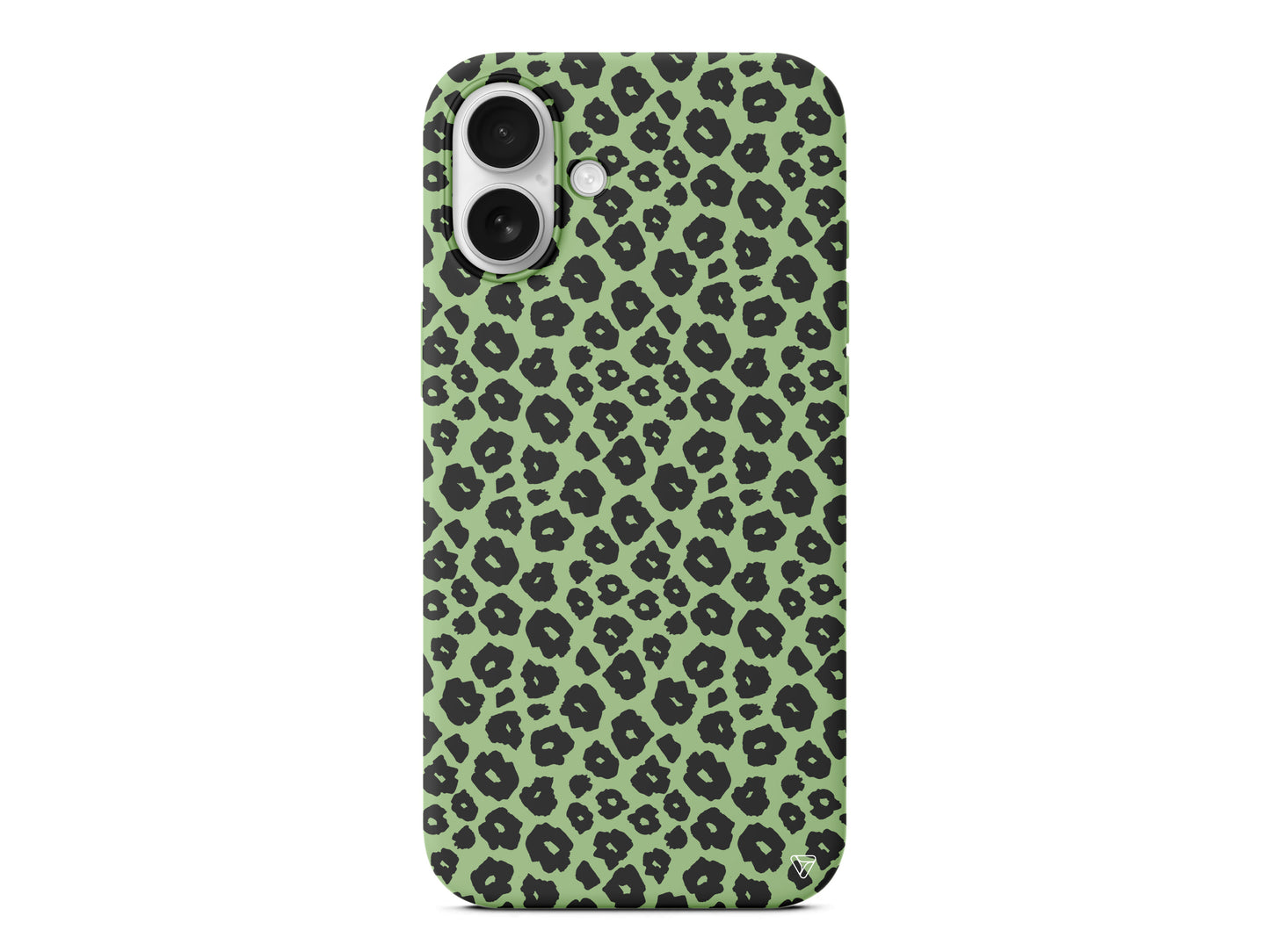 Yavru Leopar Siyah Lansman Model İçi Kadife Silikon Telefon Kılıfı