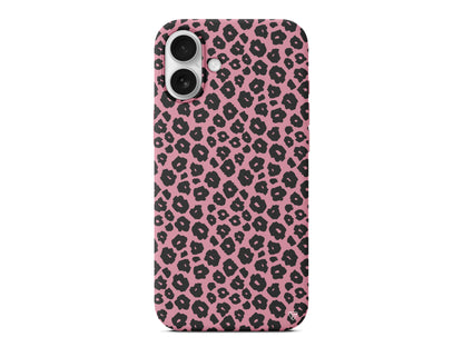 Yavru Leopar Siyah Lansman Model İçi Kadife Silikon Telefon Kılıfı – Plus Serisine Özel