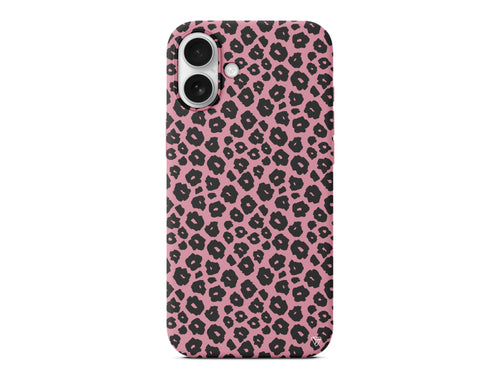 Yavru Leopar Siyah Lansman Model İçi Kadife Silikon Telefon Kılıfı – Plus Serisine Özel