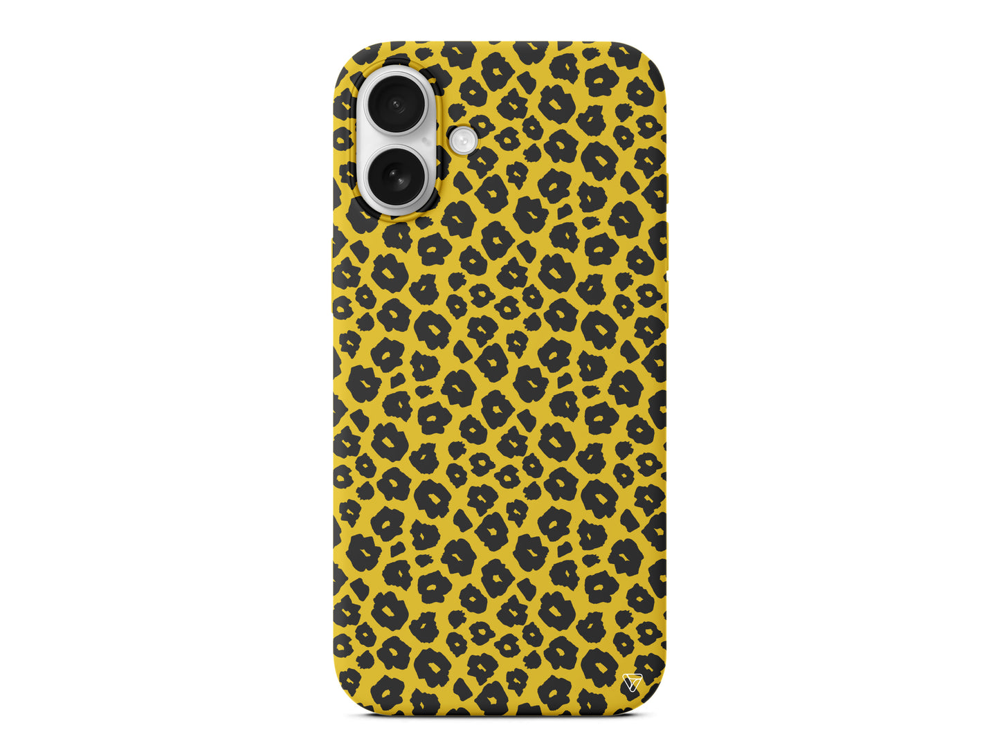 Yavru Leopar Siyah Lansman Model İçi Kadife Silikon Telefon Kılıfı