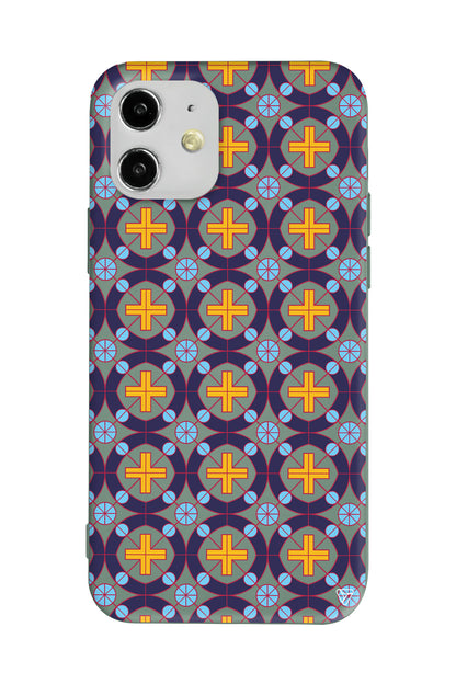 Ottomans Tiles Lansman Model İçi Kadife Silikon Telefon Kılıfı