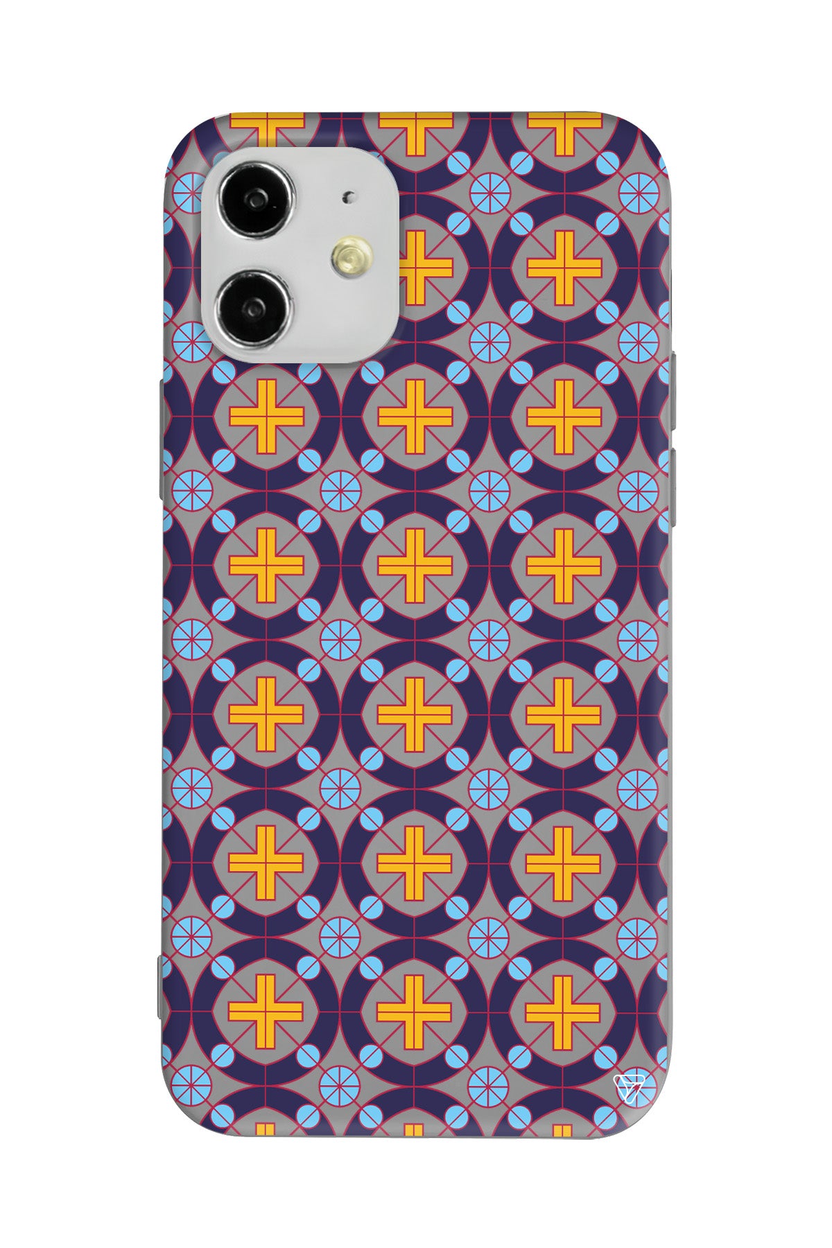 Ottomans Tiles Lansman Model İçi Kadife Silikon Telefon Kılıfı