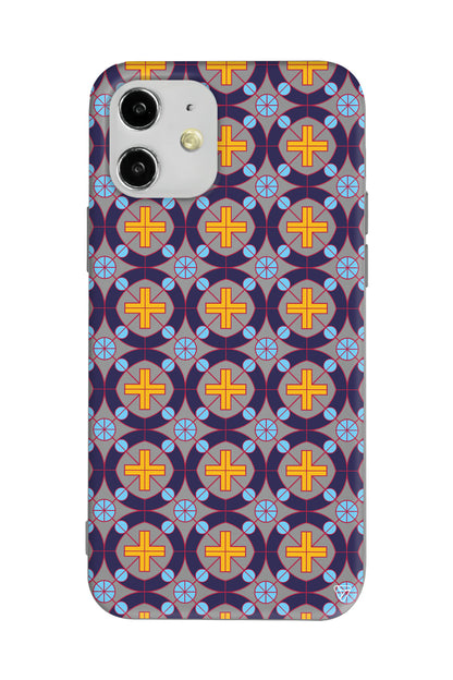 Ottomans Tiles Lansman Model İçi Kadife Silikon Telefon Kılıfı