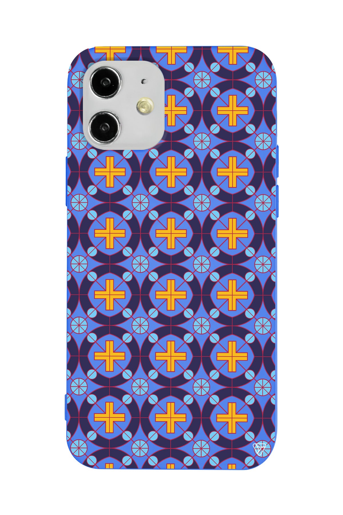 Ottomans Tiles Lansman Model İçi Kadife Silikon Telefon Kılıfı