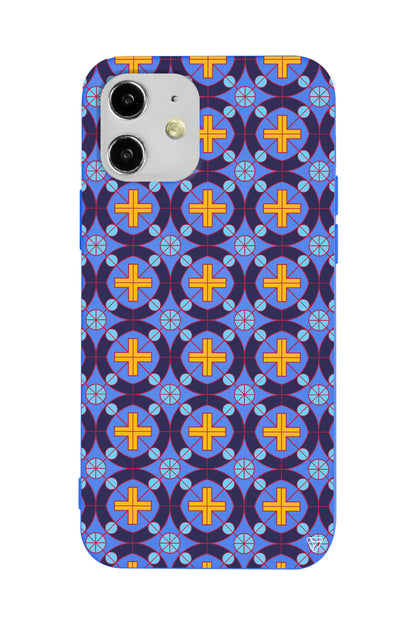 Ottomans Tiles Lansman Model İçi Kadife Silikon Telefon Kılıfı