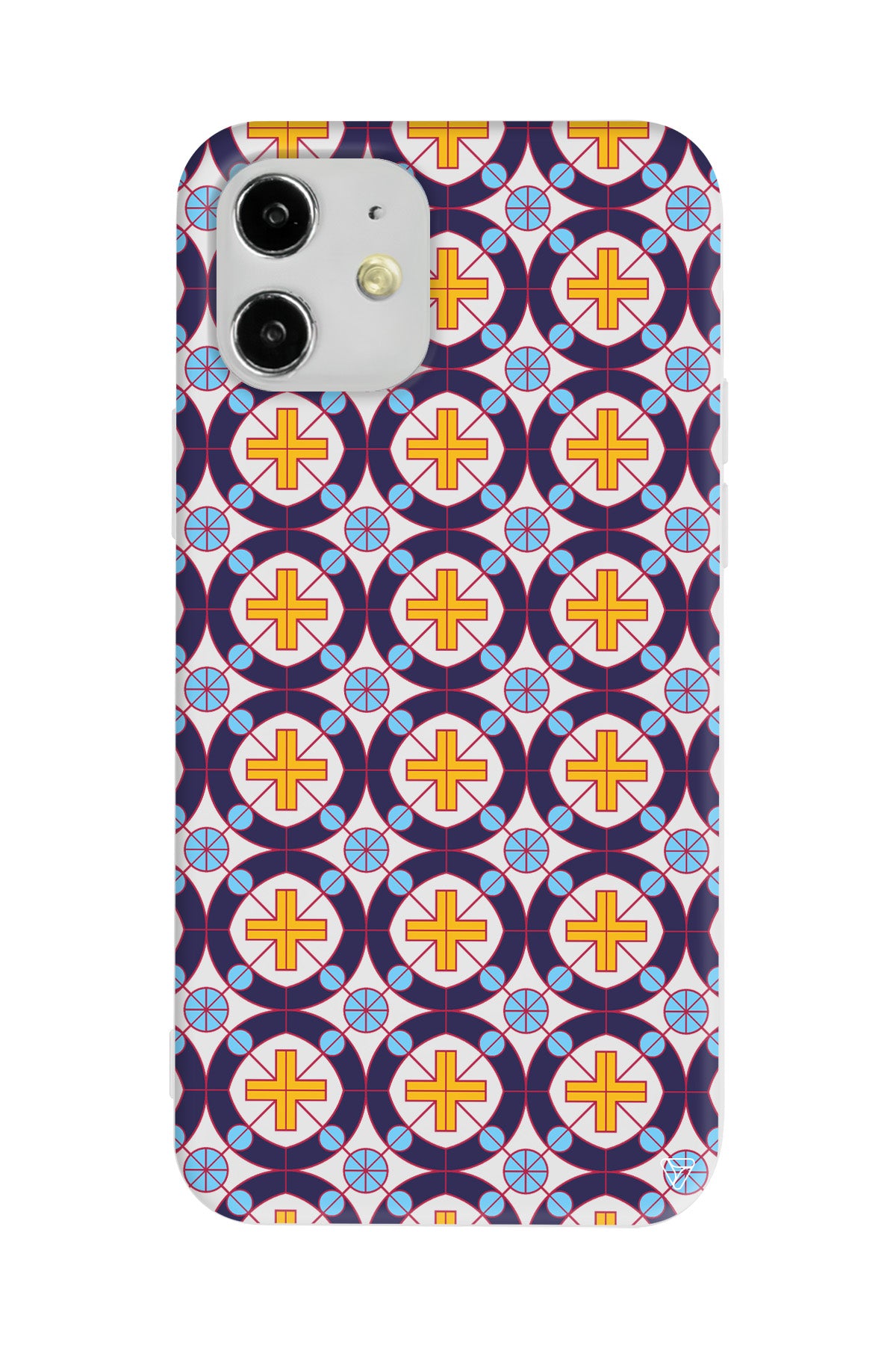 Ottomans Tiles Lansman Model İçi Kadife Silikon Telefon Kılıfı