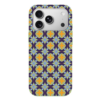 Ottomans Tiles Lansman Model İçi Kadife Silikon Telefon Kılıfı