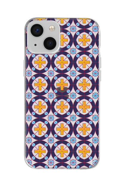 Ottomans Tiles Lansman Model İçi Kadife Silikon Telefon Kılıfı