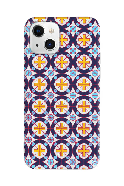 Ottomans Tiles Lansman Model İçi Kadife Silikon Telefon Kılıfı