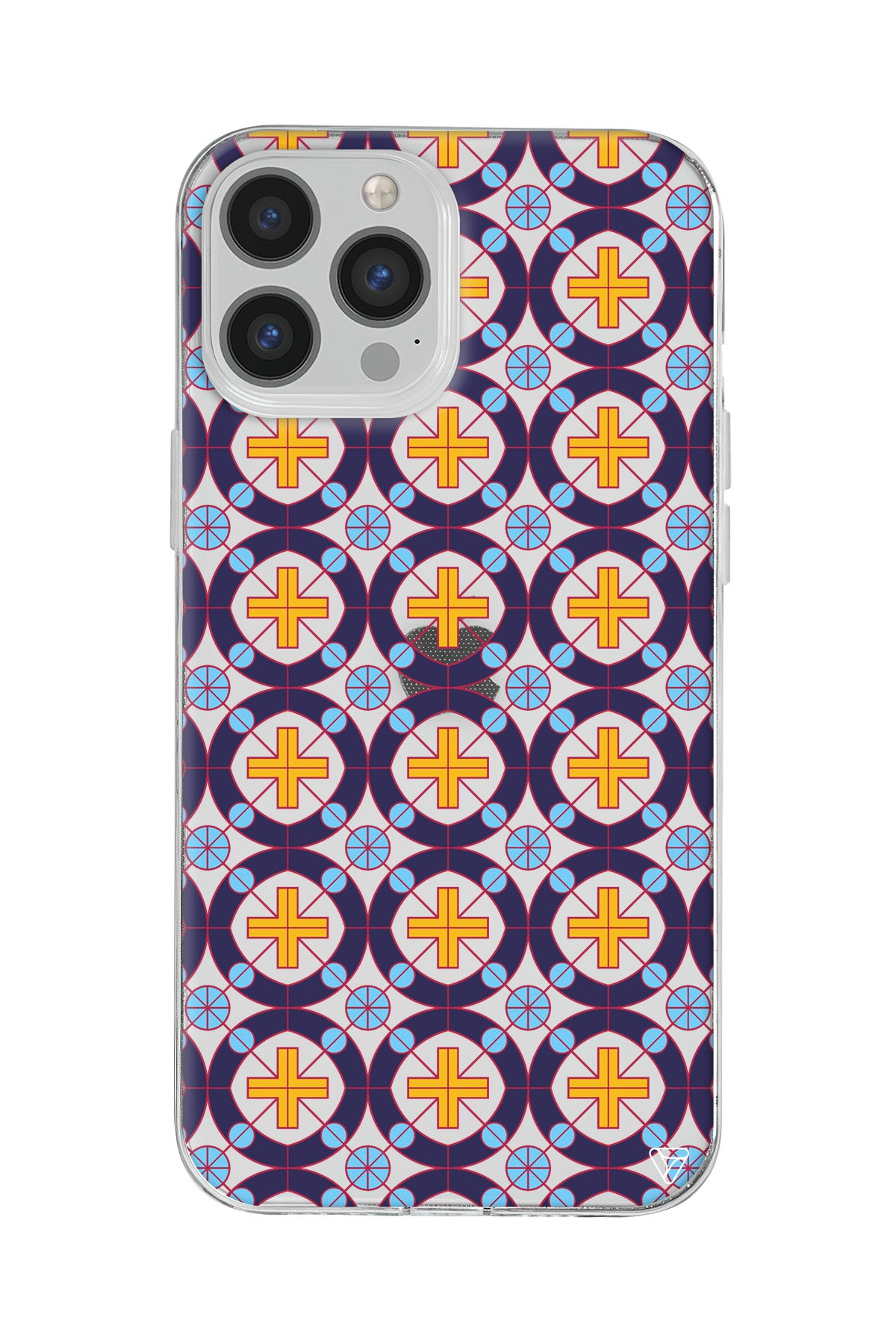 Ottomans Tiles Lansman Model İçi Kadife Silikon Telefon Kılıfı