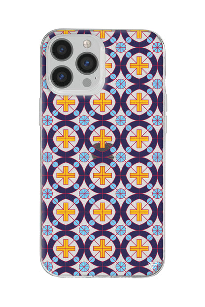 Ottomans Tiles Lansman Model İçi Kadife Silikon Telefon Kılıfı