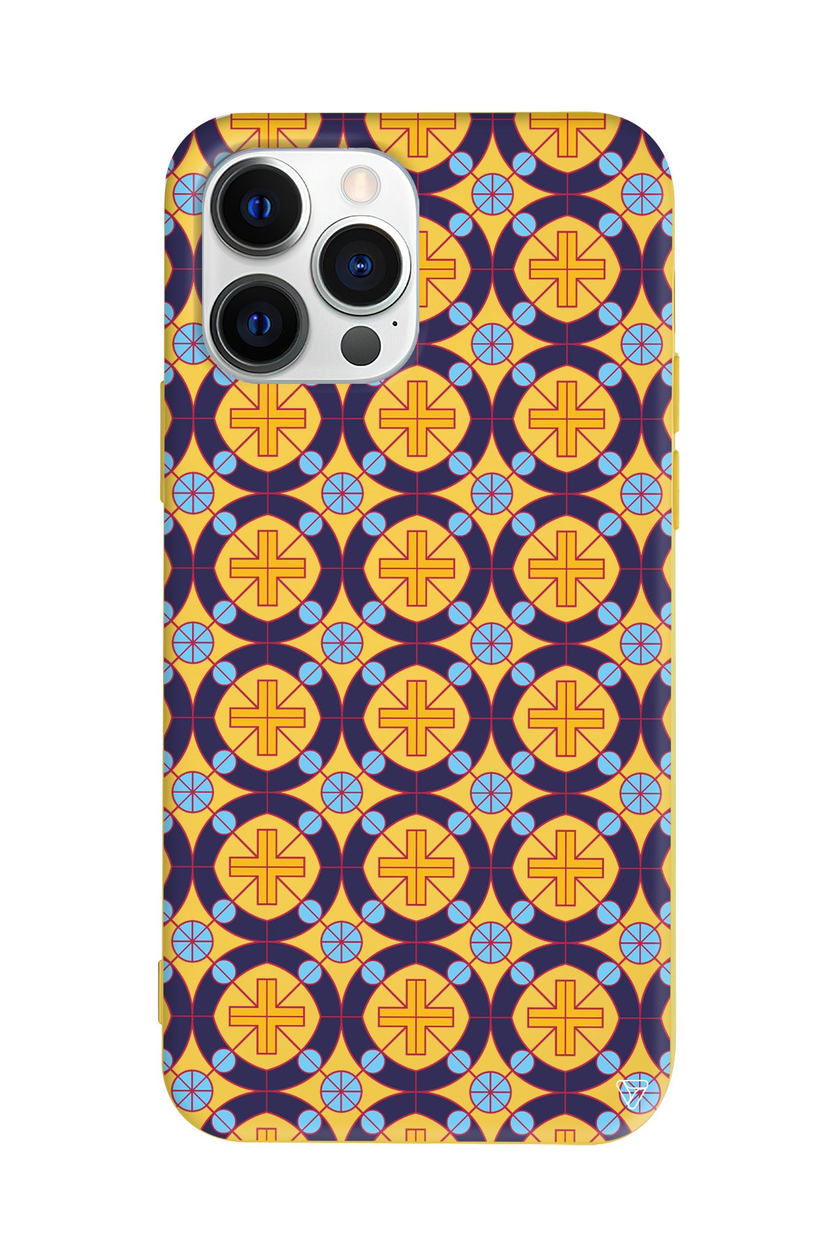 Ottomans Tiles Lansman Model İçi Kadife Silikon Telefon Kılıfı