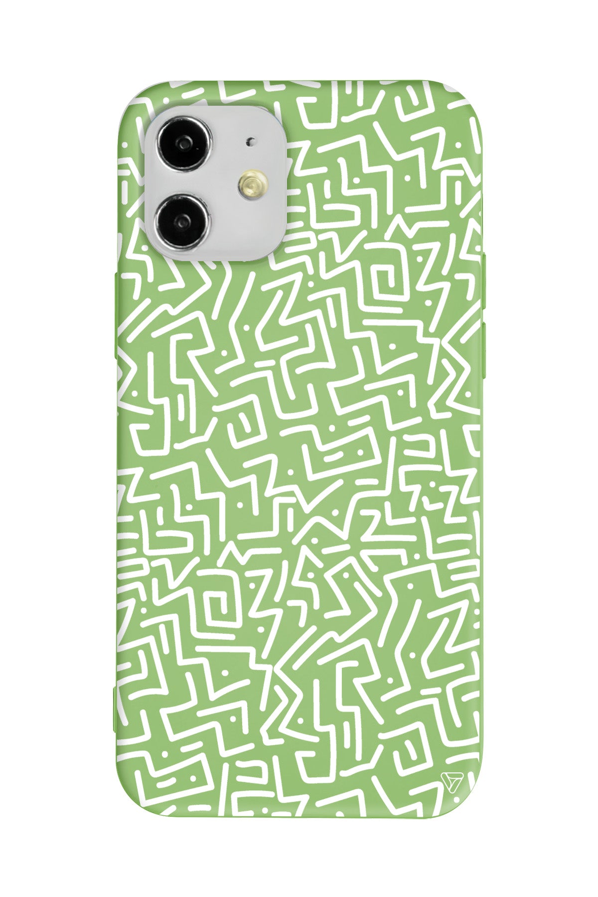Sweet Doodle White Lansman Model İçi Kadife Silikon Telefon Kılıfı