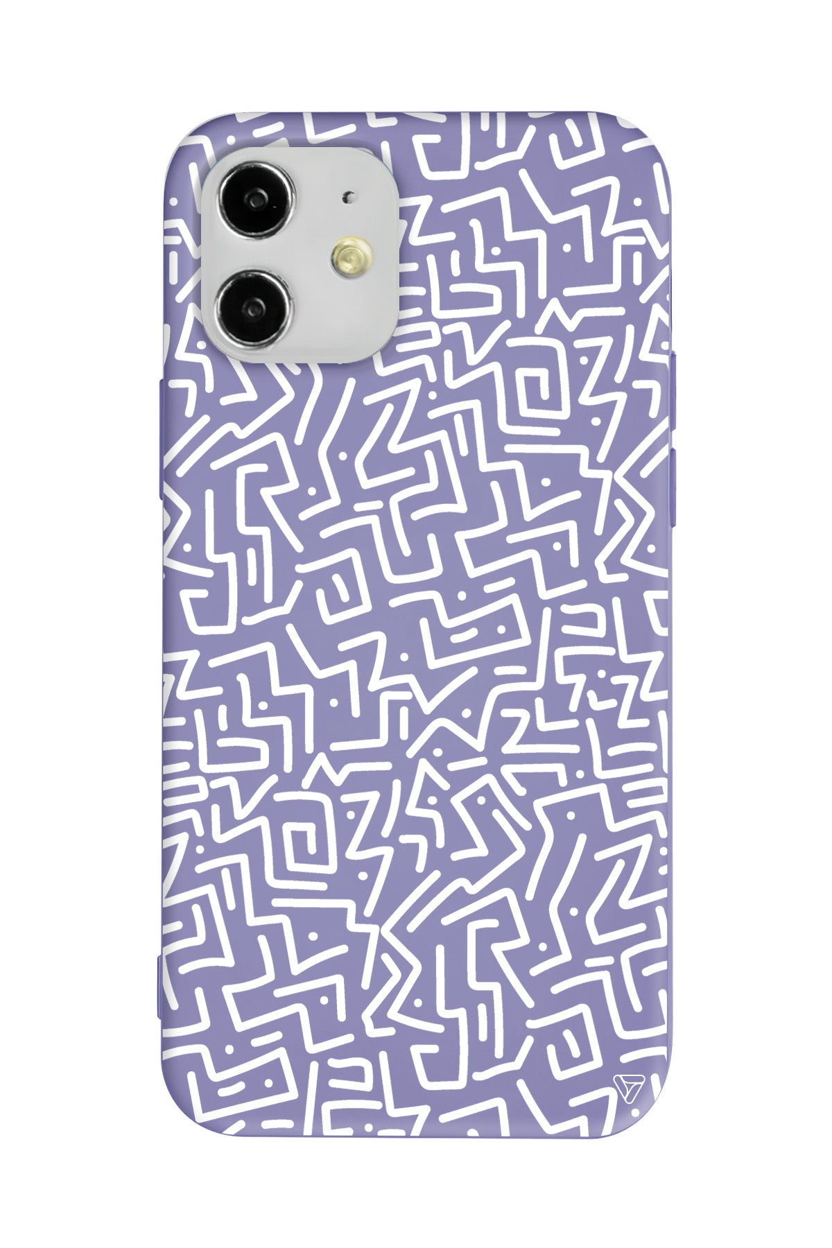 Sweet Doodle White Lansman Model İçi Kadife Silikon Telefon Kılıfı