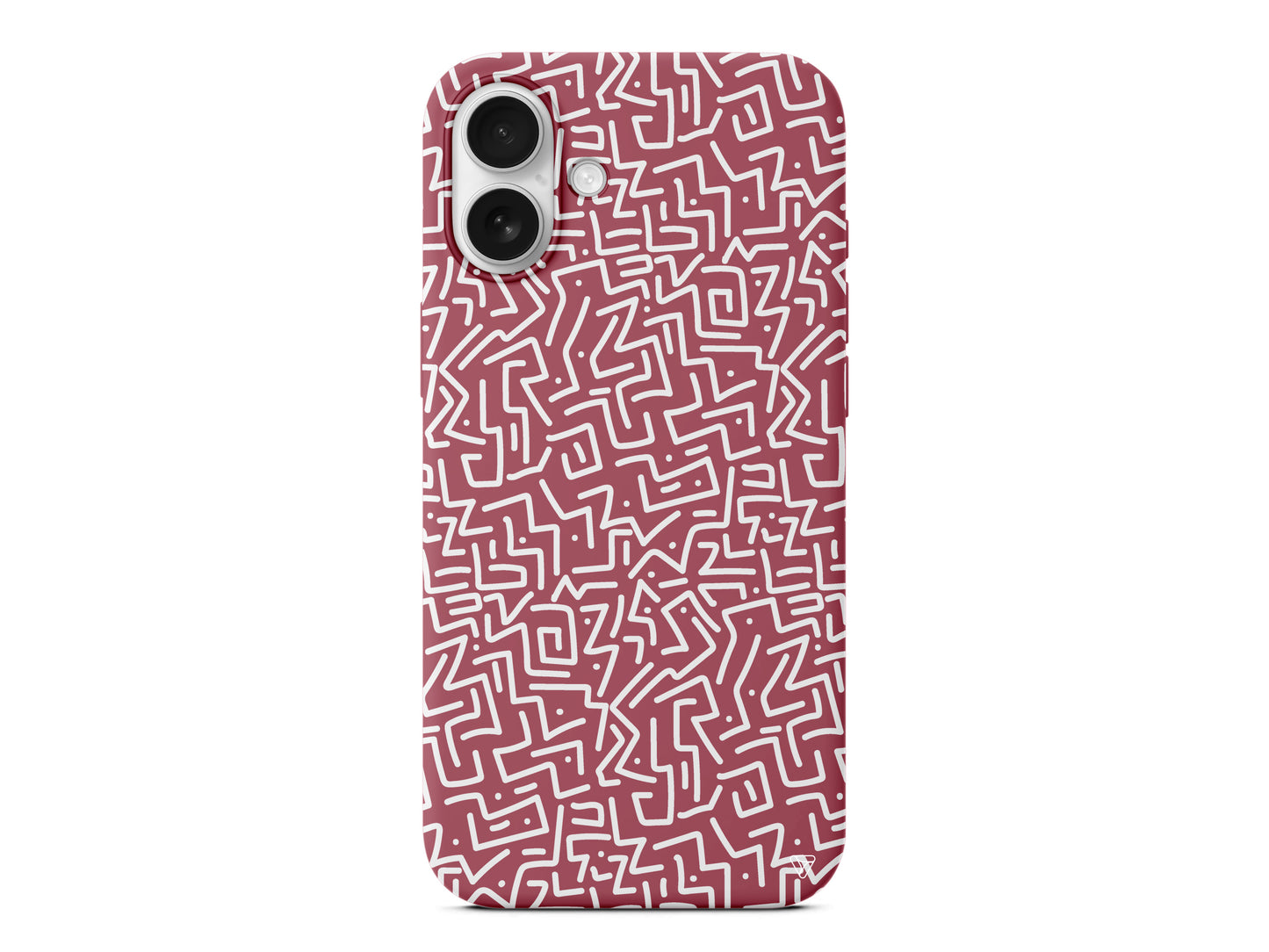 Sweet Doodle White Lansman Model İçi Kadife Silikon Telefon Kılıfı