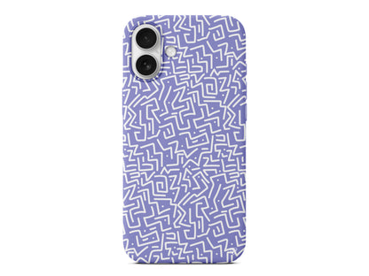 Sweet Doodle White Lansman Model İçi Kadife Silikon Telefon Kılıfı